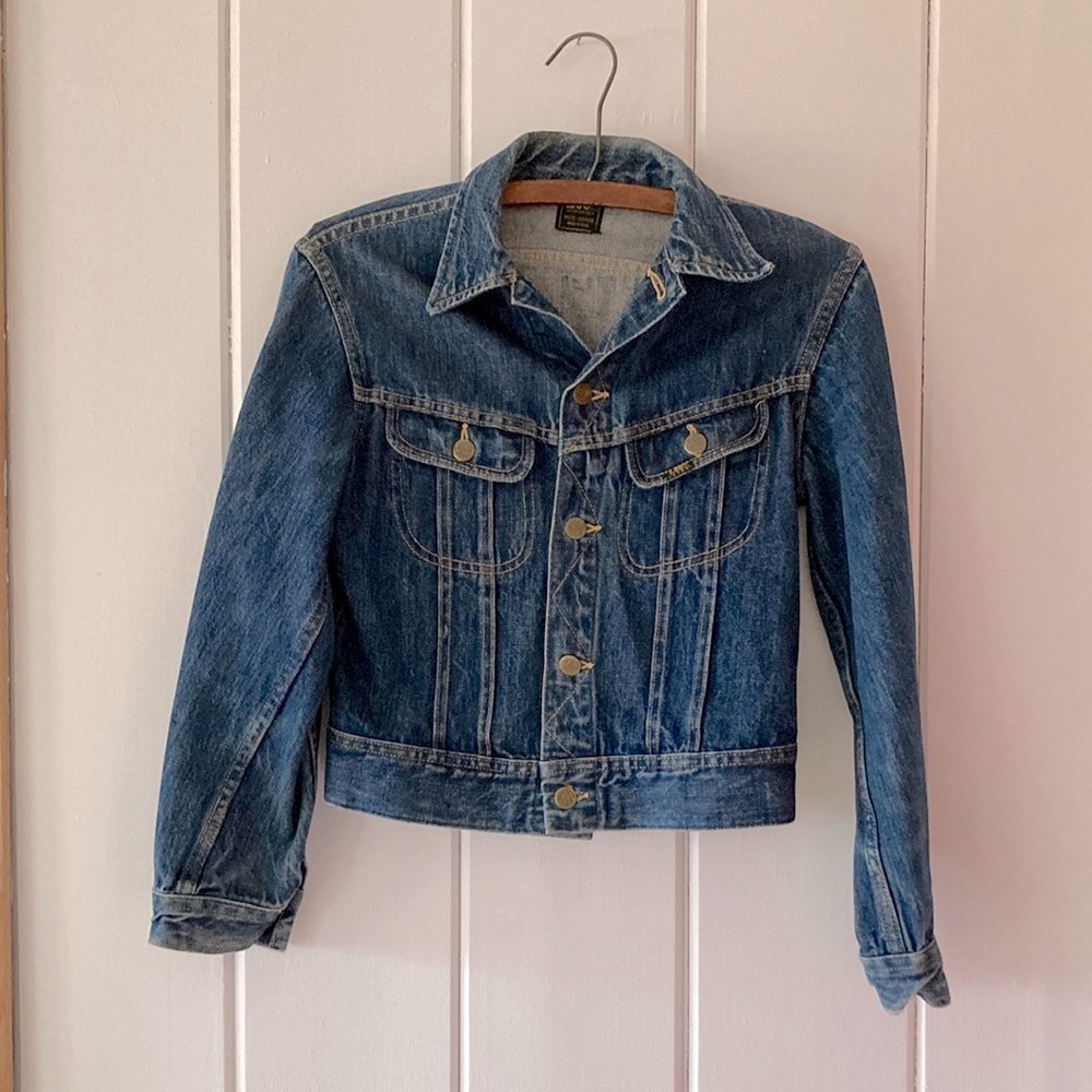 Vintage 1980s Lee jean jacket size XS/S